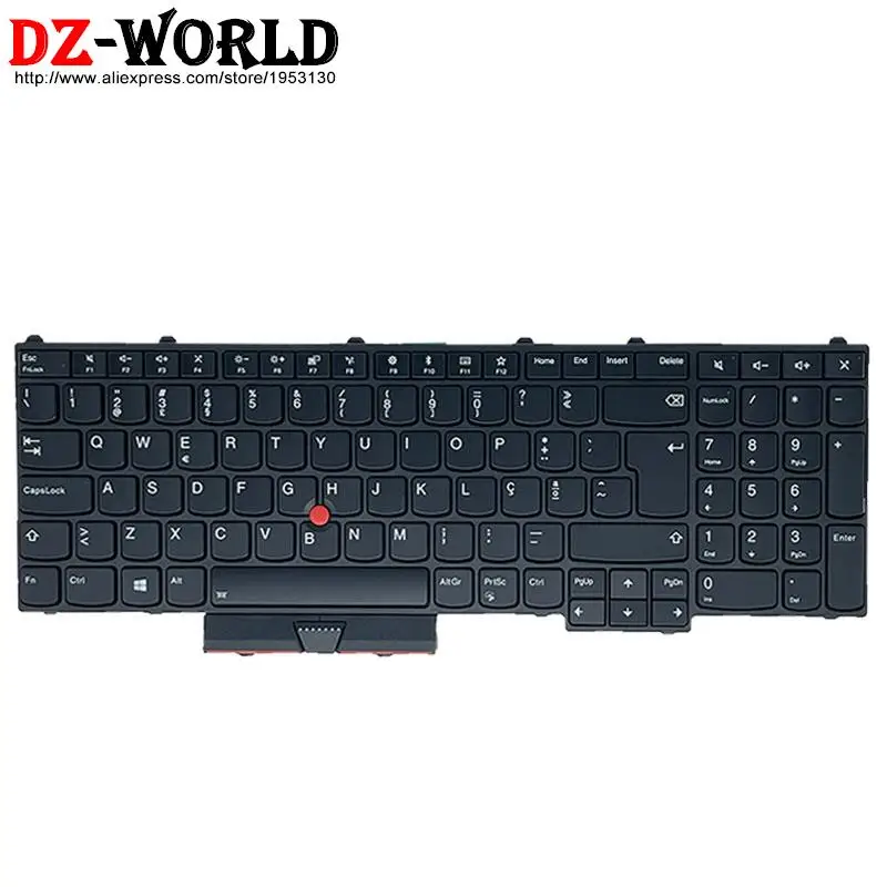 Backlit Keyboard for Lenovo Thinkpad P51 P71 P50 P70 Laptop UK SP PT BR US NO CFR KZ IT SK IS CZ LT ARA HB IL Spanish Portuguese