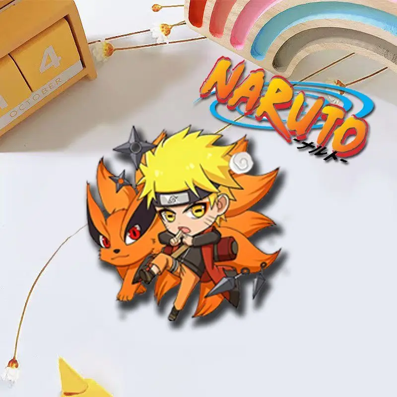 

Anime Naruto Brooch Sasuke Kakashi Madara Q Version Cute Brooch DIY Schoolbag Backpack Accessory Decoration Cool Festival Gift