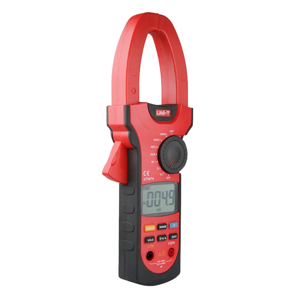 

UNI-T UT207A 1000A Professional Digital Clamp Meters Frequency Measure Multimeters Auto Range Capactance Resistance