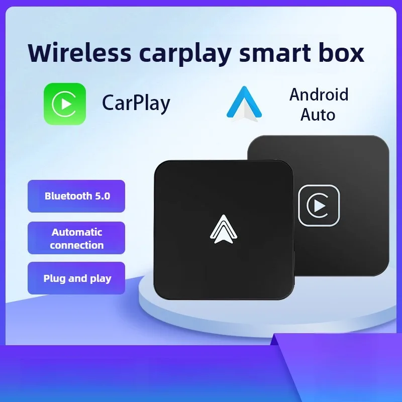 

Проводной адаптер для беспроводной Carplay и беспроводной передачи Android Auto, совместимый с передачей Wi-Fi Android Apple 5G