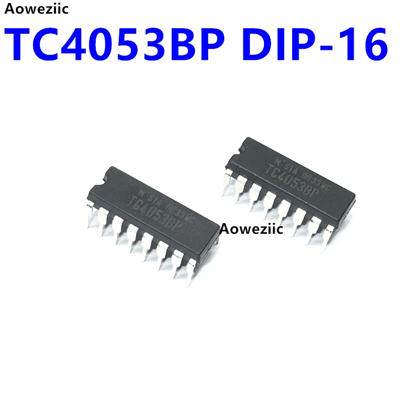 TC4053BP TC4053 DIP16 direct insertion analog switch chip IC, brand new original