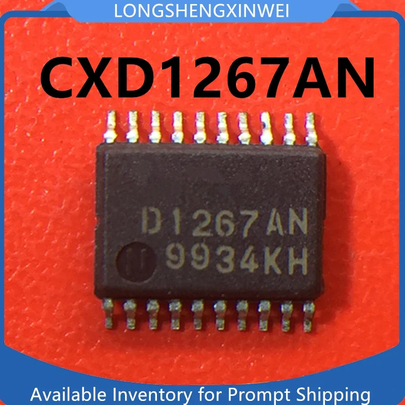 1PCS CXD1267AN Screen Printed D1267AN TSSOP20 Original Clock Driver Chip New