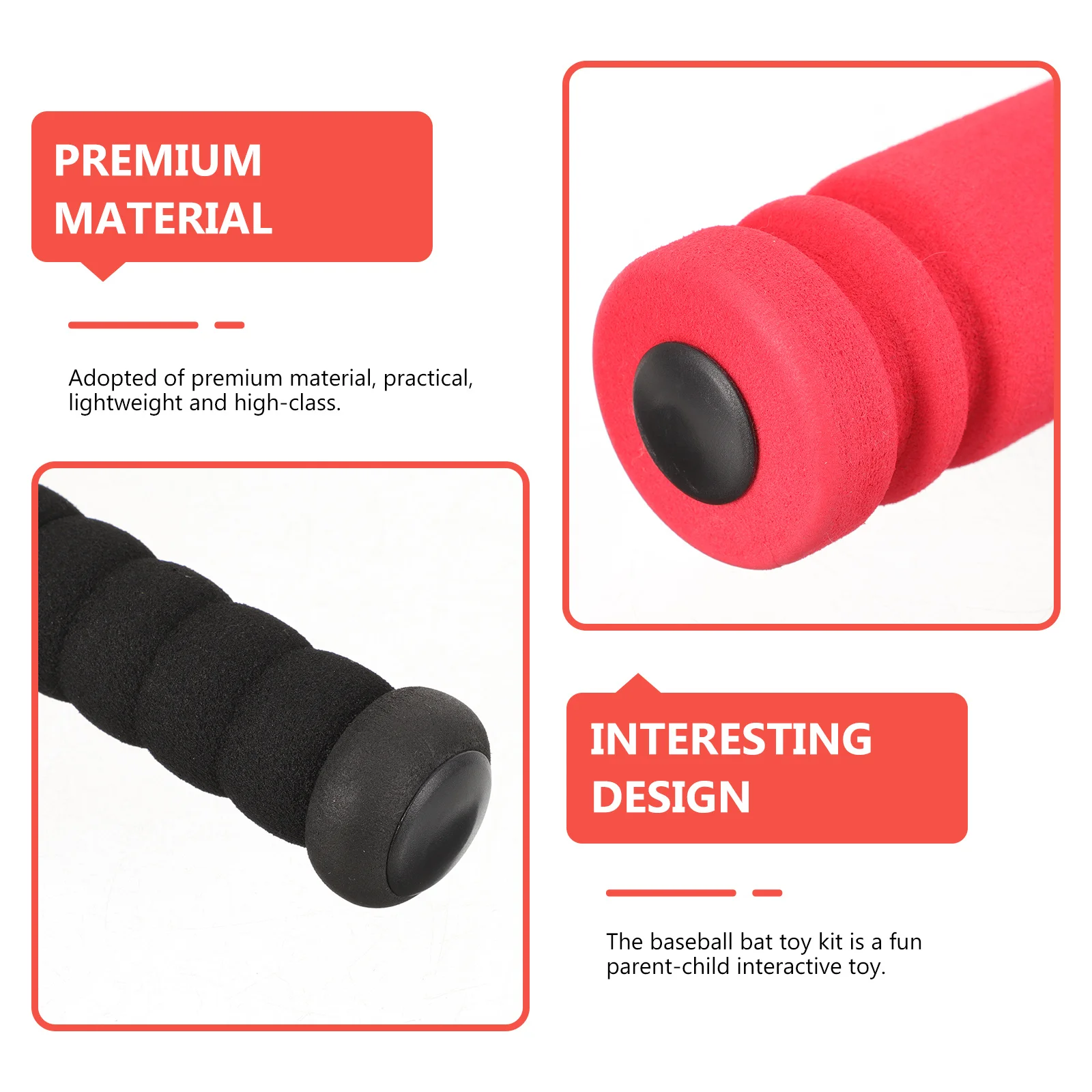 

1Set Baseball Training Set High-Class Wear-Resistant Fun Interactive Parent-Child Bonding Yard Game for Motor Skills Development