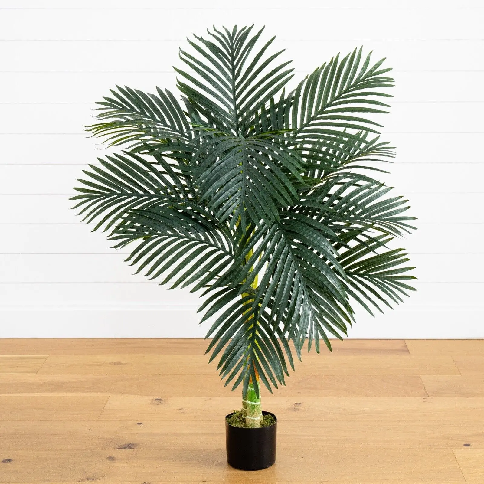 US- 4’ Golden Cane Palm Artificial Tree w/15 Lvs Home Decor  artificial plants  decoracion hogar rustico