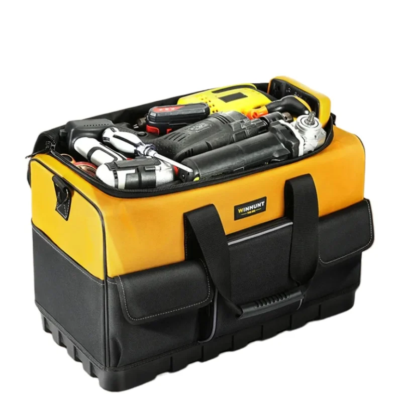 

Square Electrician Special Tool Kit for Storage Classification Hand-held Crossbody Hardware Tool Bag Multi-functional Tool Pouch