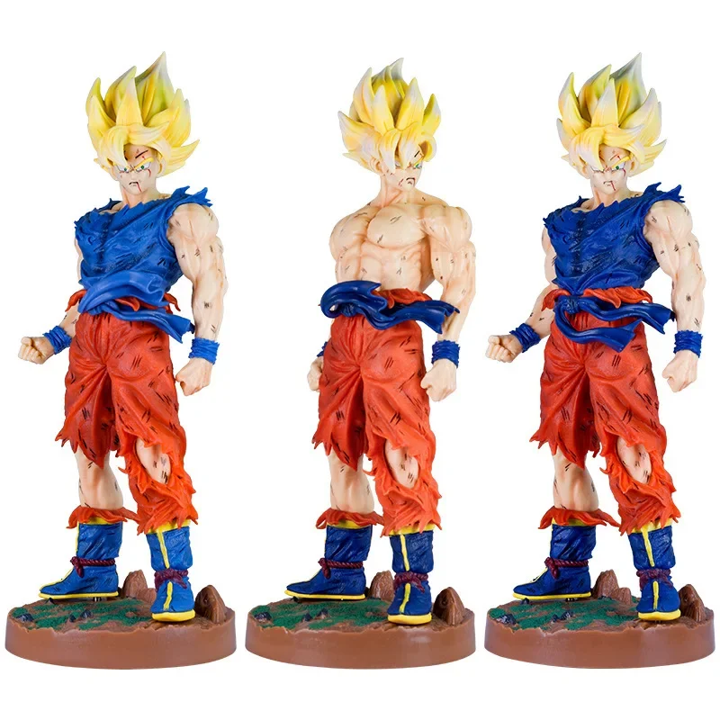 

3 TYPES Dragon Ball Z Son Goku Anime Figures Super Saiyan Goku Statue PVC Action Figure Collection Model Toys Gifts
