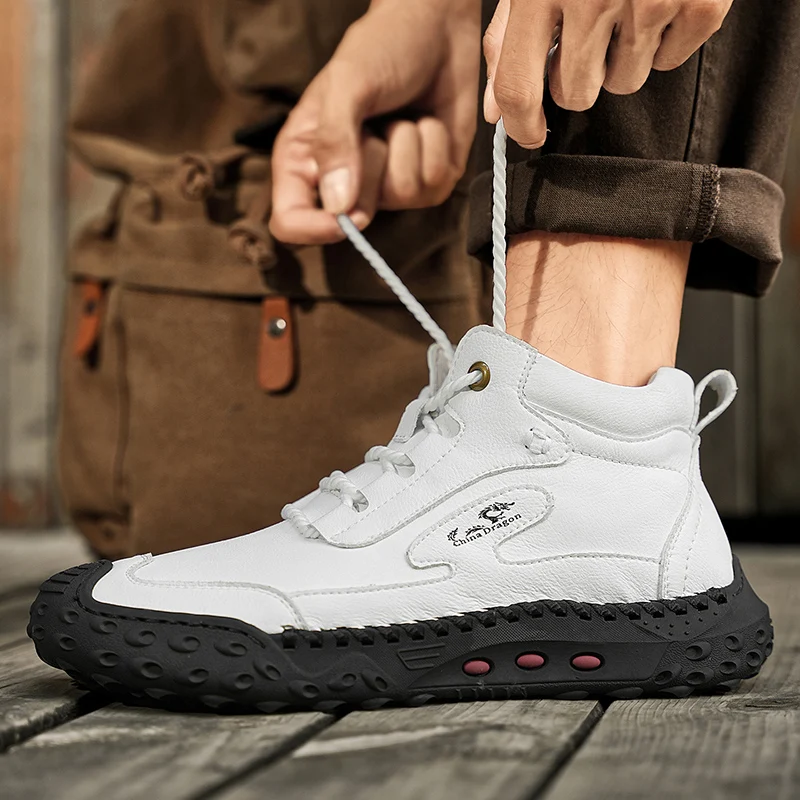 New Golf Shoes Men's Fashion Casual Sports Shoes Anti Slip Outdoor Training Walking Shoes Size 39-49