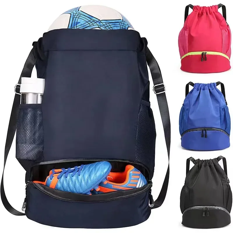 Large Capacity Sports Gym Backpack Men\'s Bag Women Multifunction Fitness Yoga Swim Waterproof Basketball Bag Travel Training Bag