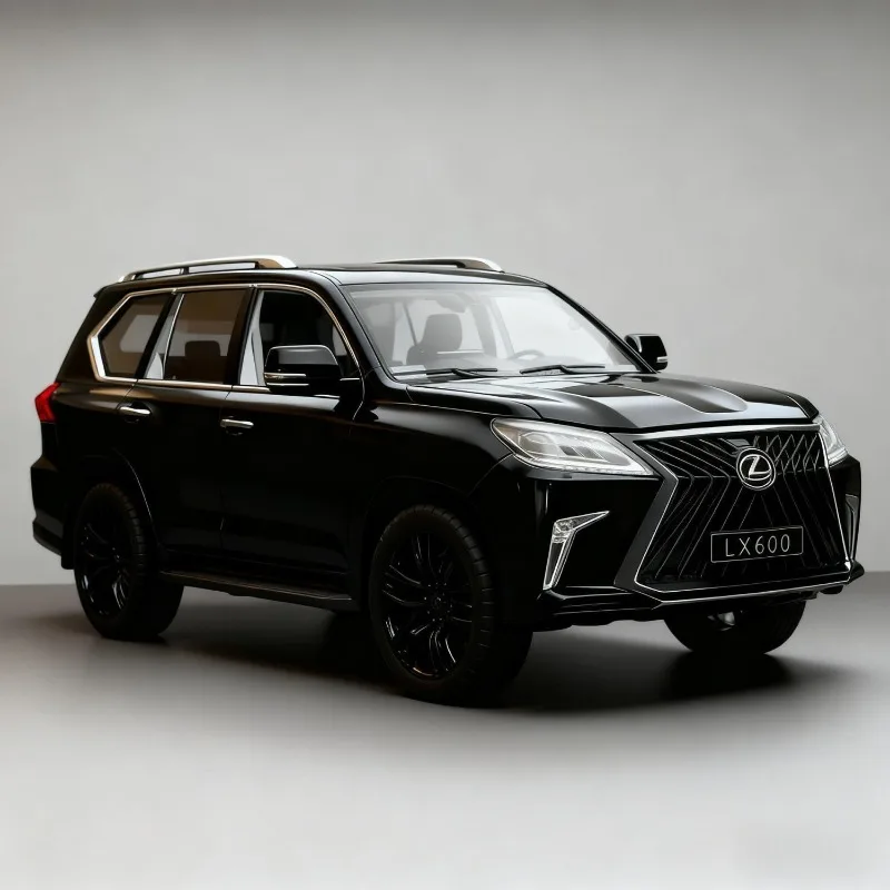Масштабная модель внедорожника Lexus LX600 1:32 из литого сплава, роскошный внедорожник для коллекции, подарка, украшения дома