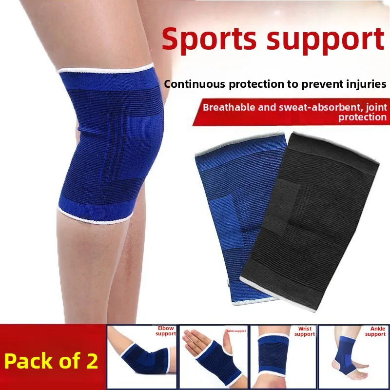Sports Protective Gear Knee Elbow Ankle Wrist Palm Protection Set for Basketball Football Cycling Fitness Men Women
