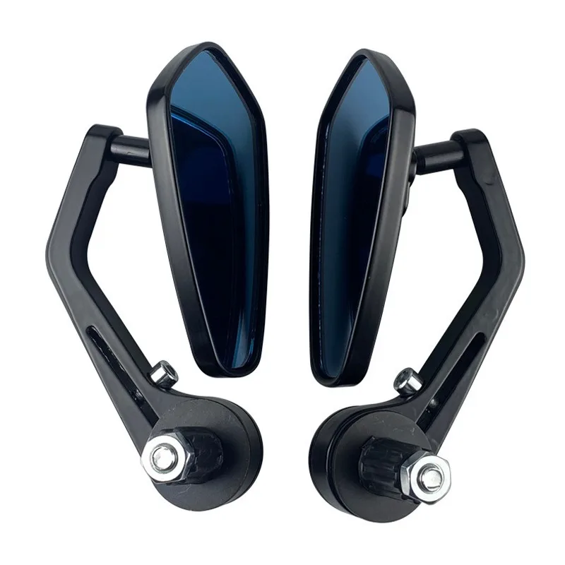 Motorcycle Electric Vehicle Rearview Mirror Handlebar Folding Mirror Handle Plug