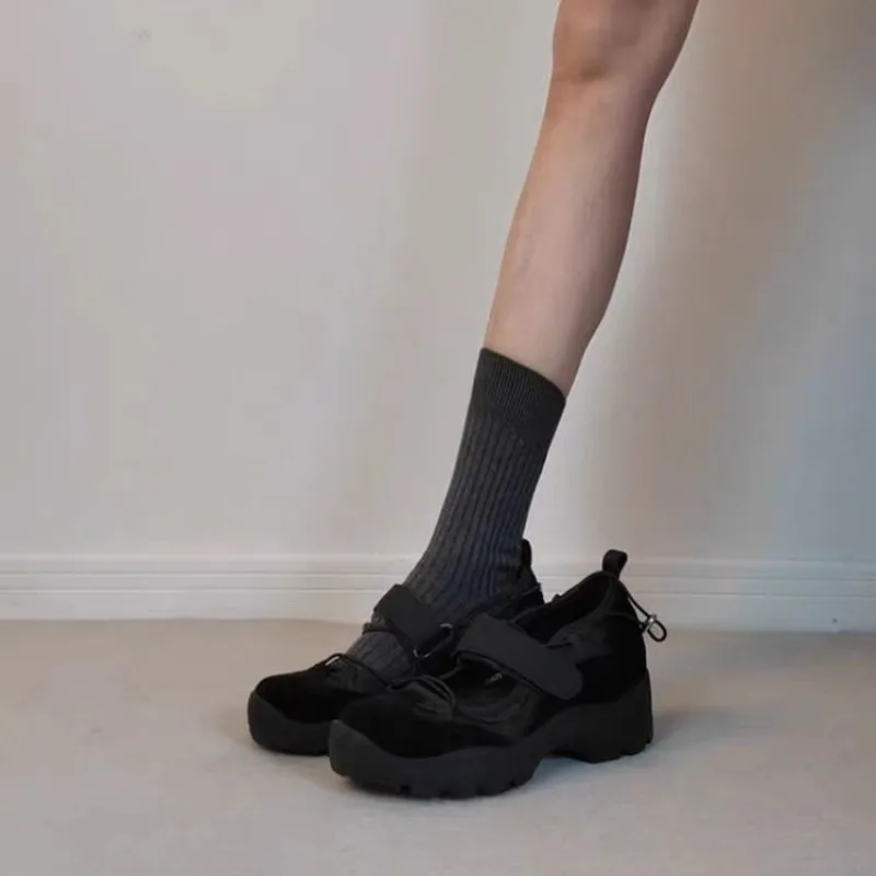 Small Platform Inside Heightened Soft Sole No Tired Foot Sneakers Single Shoes