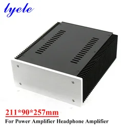 211*90*257mm Power Amplifier Chassis Shell All Aluminum Suitable for Hifi Amplifier Headphone Amplifier Diy Audio