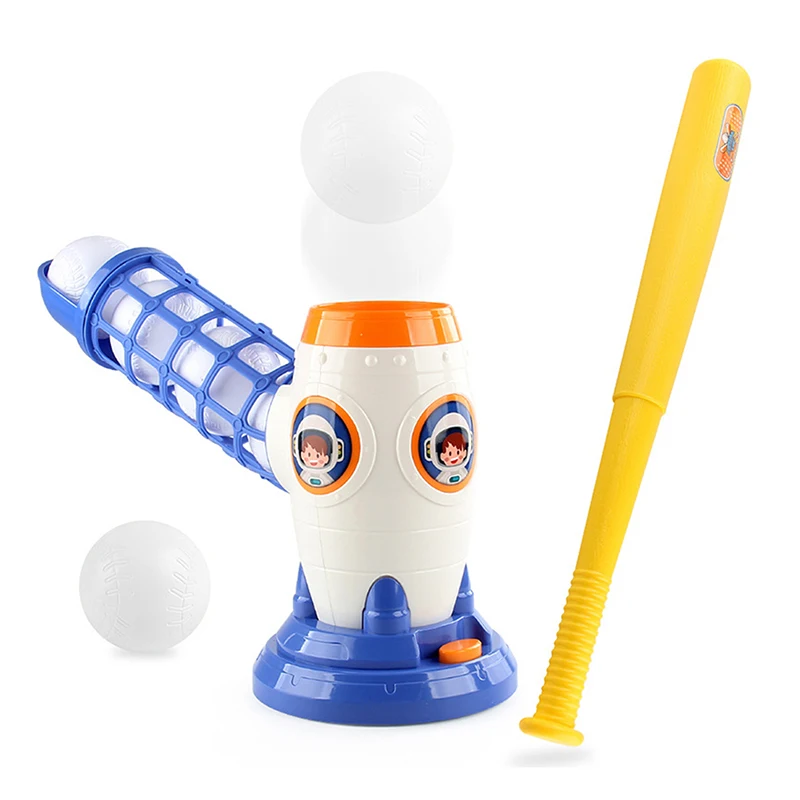 Jouet de Baseball de Sport, Luancher de balle en T, Machine de lancement de balle, lanceur de balle, jouets de Sport de plein air pour enfants pour lancer et attraper