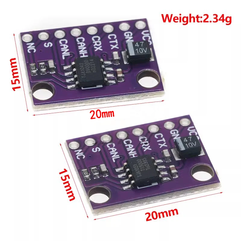 1~5Pcs TJA1042 TJA1051 High Speed Low Power Consumption And CAN Transceiver Module TJA1051T TJA1042 For Arduino