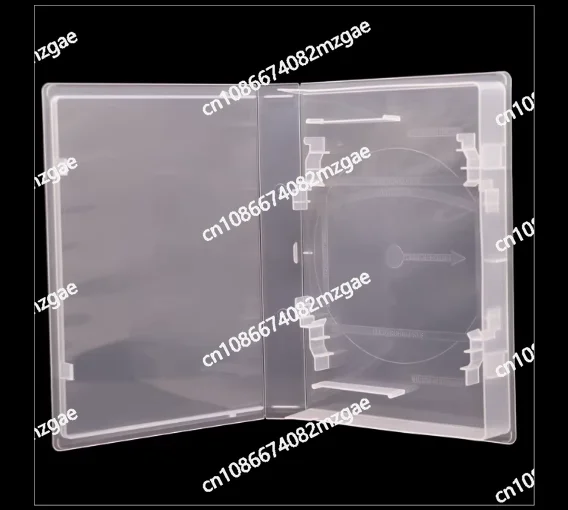 Transparent CD game packaging box N64 game card optical disc storage PP box
