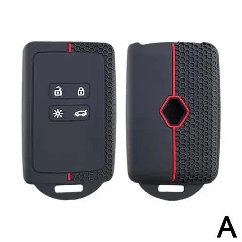 Чехол для карты ключа автомобиля Renault Clio 4 5 Captur Megane Zoe Arkana Koleos Kadjar Austral Dacia Duster Sandero Jogger