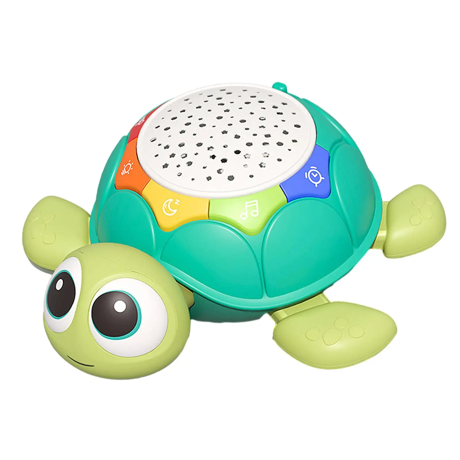 Baby Sensory Toy Musical Crawling Turtle with Lights Sounds Obstacle Avoidance Early Developmental Learning Tool for Toddler Boy