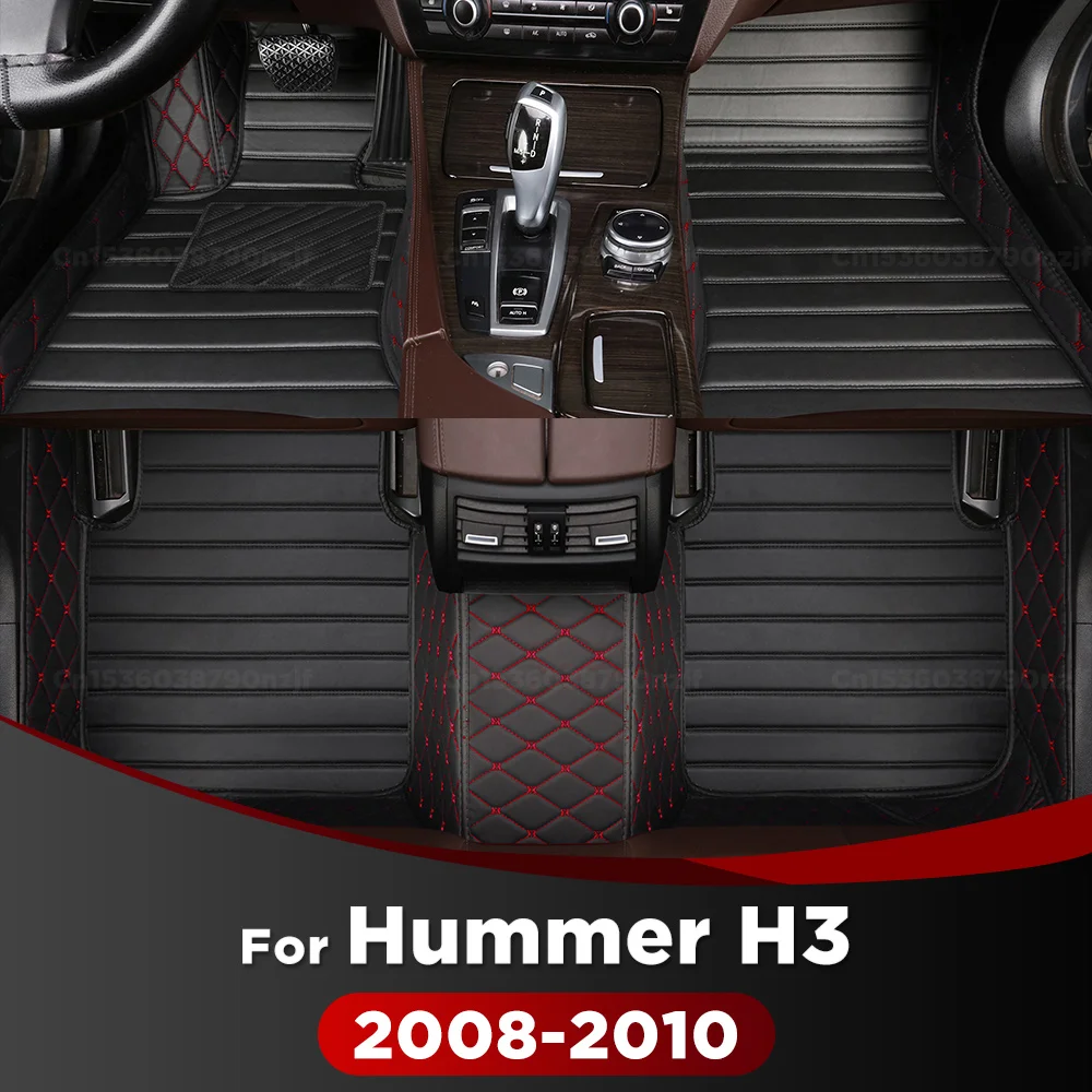 

For Hummer H3 2008 2009 2010 Car Floor Mats Custom Auto Foot Pads Automobile Carpet Cover Interior Accessories
