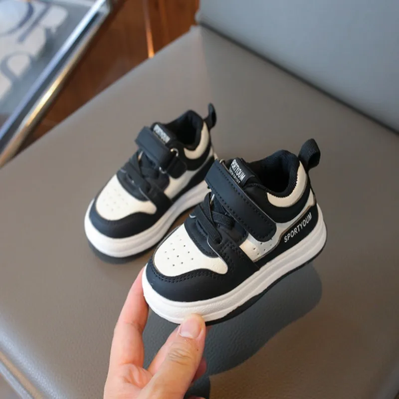 

Anti slip breathable children spring autumn board shoes boys girls sports shoes infants young children soft soled walking shoes