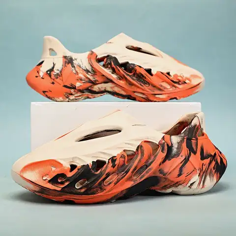 Zomer Mannen Sandalen Klompen Camouflage Slippers Platform Outdoor Schoenen Strand Sandalen Mannelijke Zachte Eva Indoor Home Slides Flip Flops