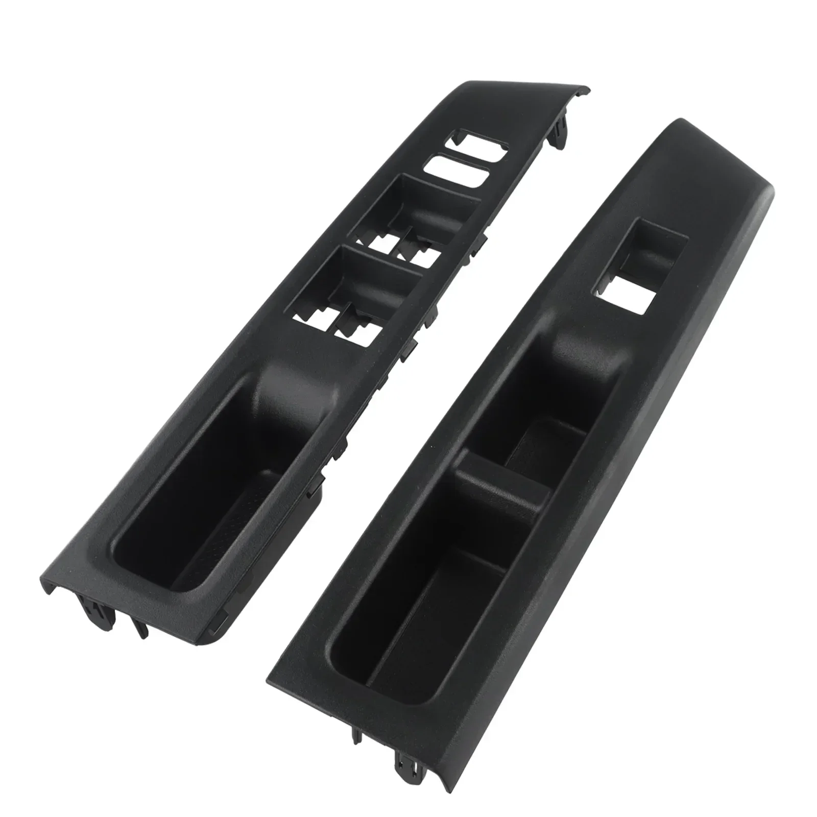 

2pcs Set LHD RHD Interior Door Window Lift Adjust Switch Button Cover Trim For Toyota Vitz 2010-2014 Auto Accessories