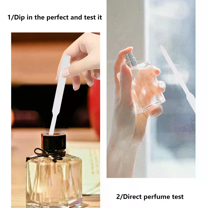 

30/100Pcs Testing Aromatherapy Fragrance Perfume Essential Oils Test Tester Paper Strips Various Shape Cotton Absorbent Paper