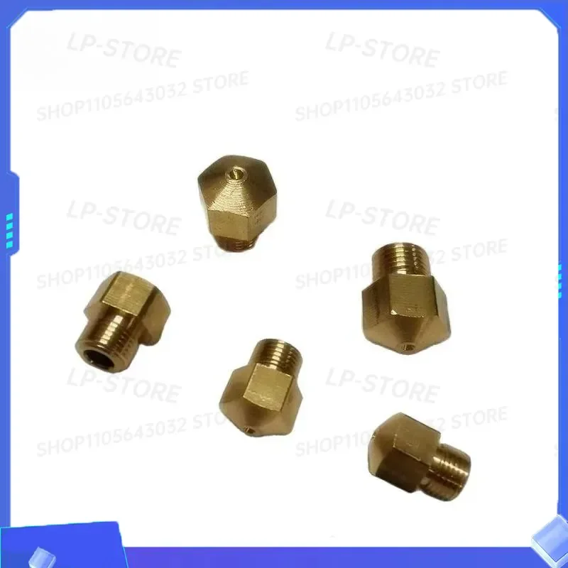 5PCS Gas Stove Nozzle 5-Chamber Fire Aperture 0.45 0.7 M8 LPG NG Burner Jet Replacement Parts for FOTILE Gas Stove