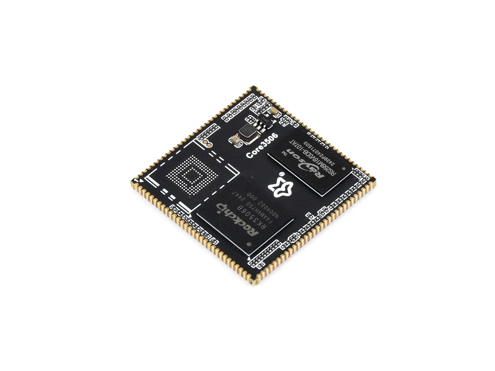 Luckfox Core3506 Core Board Based On Rockchip RK3506B Chip, Onboard 512MB DDRL3, Integrates Triple-core ARM Cortex-A7 and ARM Co