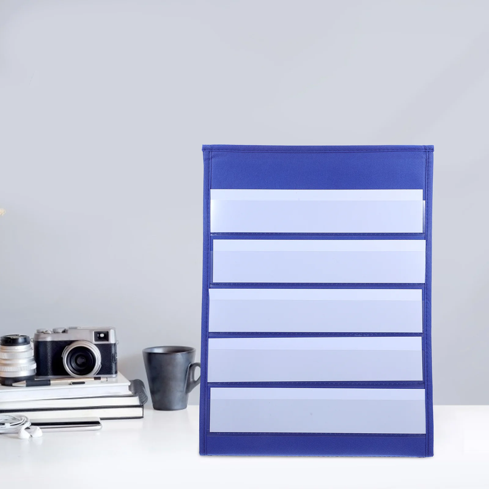 

43 X33cm White Board Memo Desk Calendar Blank Pocket Desktop Unprinted Wind Office