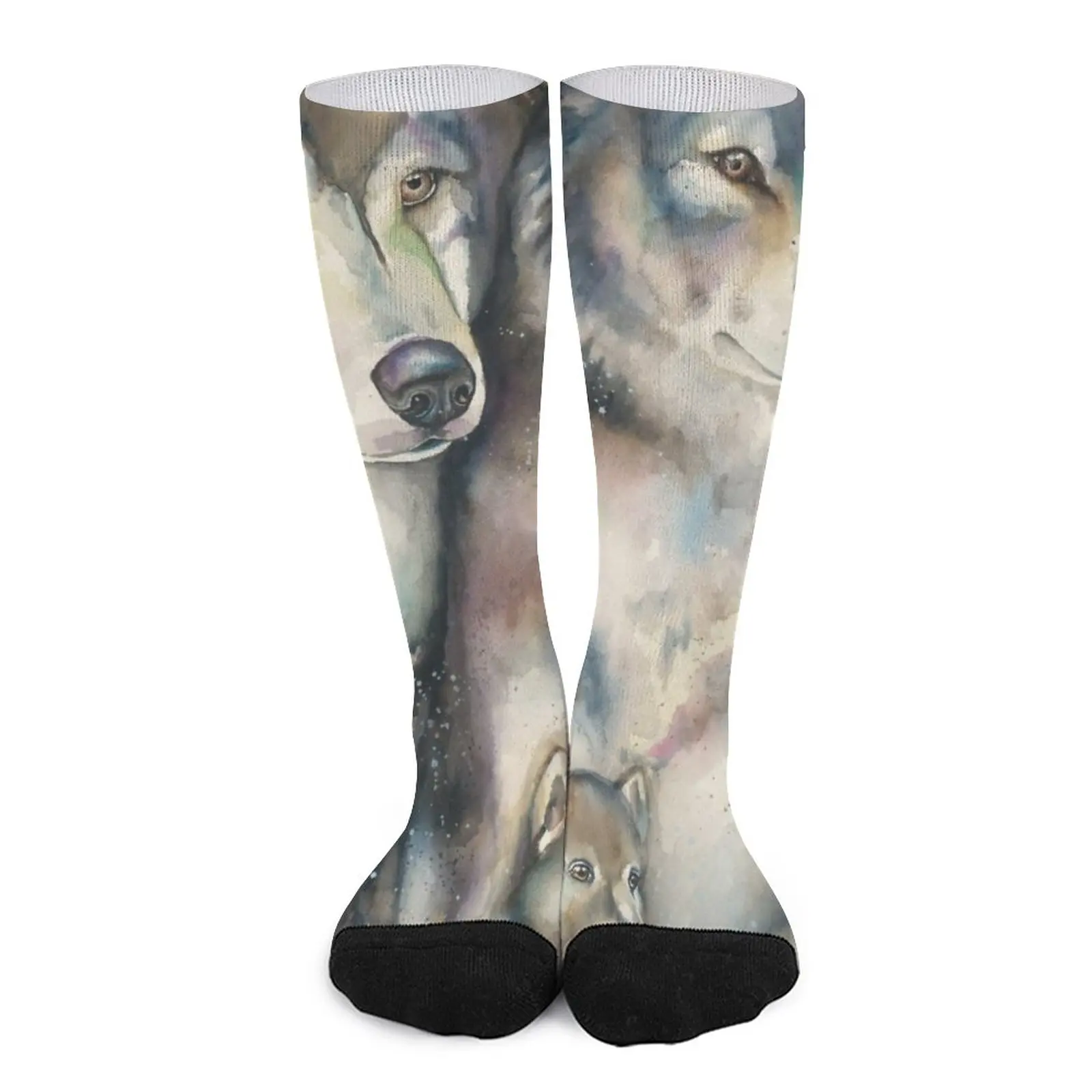 

The Strength Of The Wolf Is The Pack Socks sheer socks men Heating sock Funny socks woman