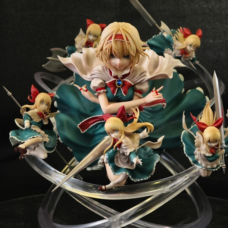(In Stock) (W_5586) 1/6 Alice Margatroid Unpainted Unassembled Diy GK Figure White Resin Model Kit