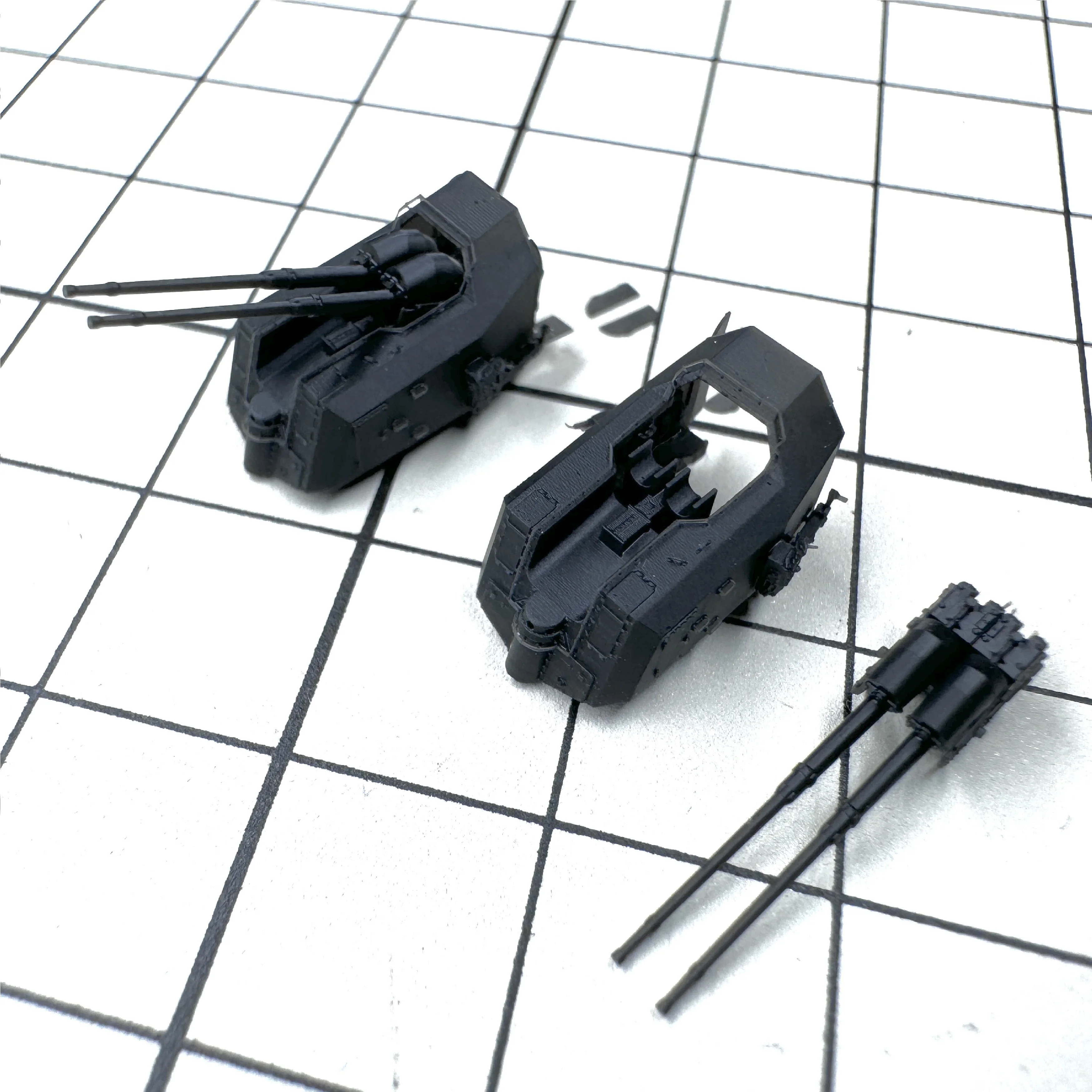 MUYI MODELO STUDIO Kit de impressão 3D 1/350 G350002 KRIEGSMARINE105MM SK C/33 PUNAS