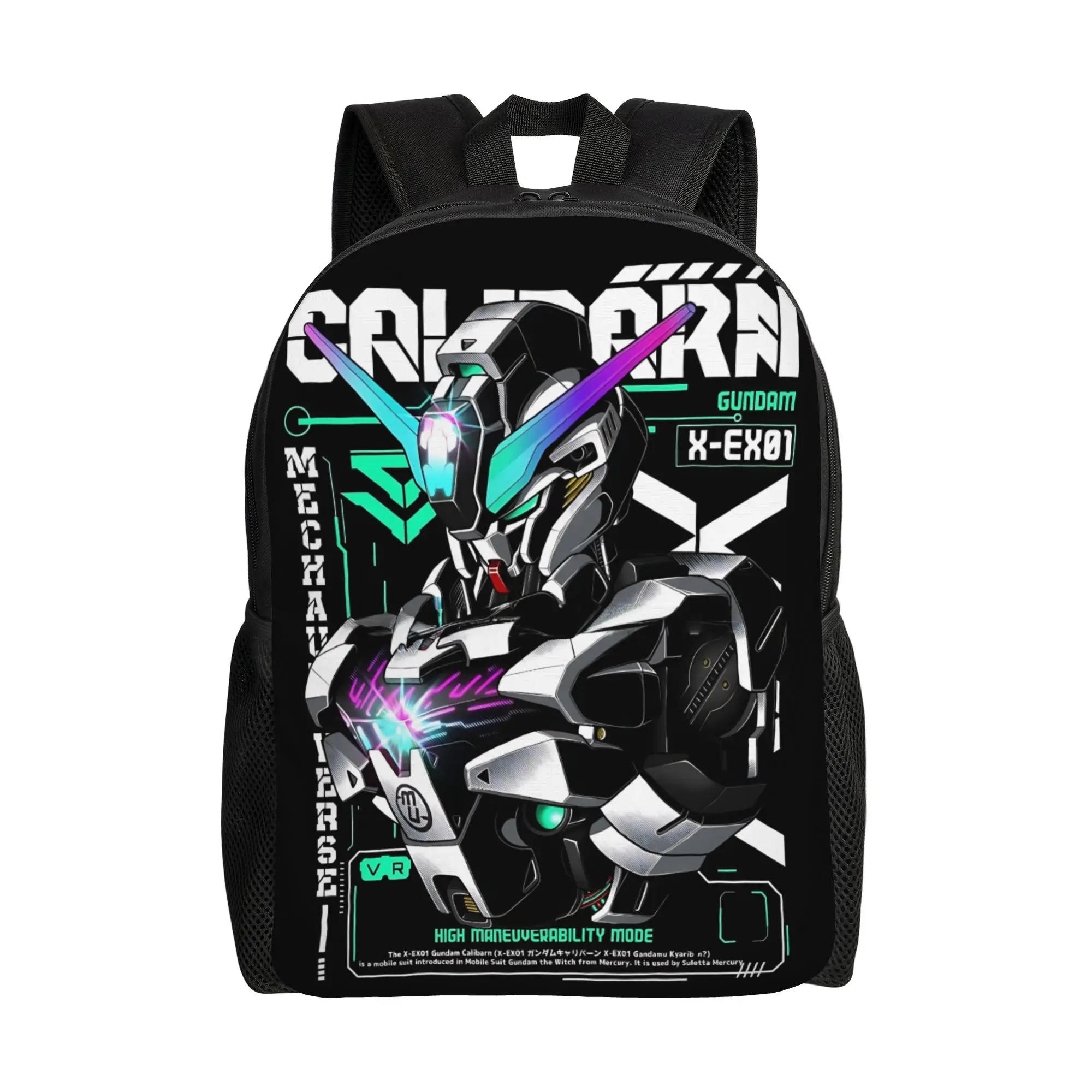 

Bandai bag Gundam Robot warrior bags backpack ita bag mochila High Street Camping Sturdy Shoulder Rucksack