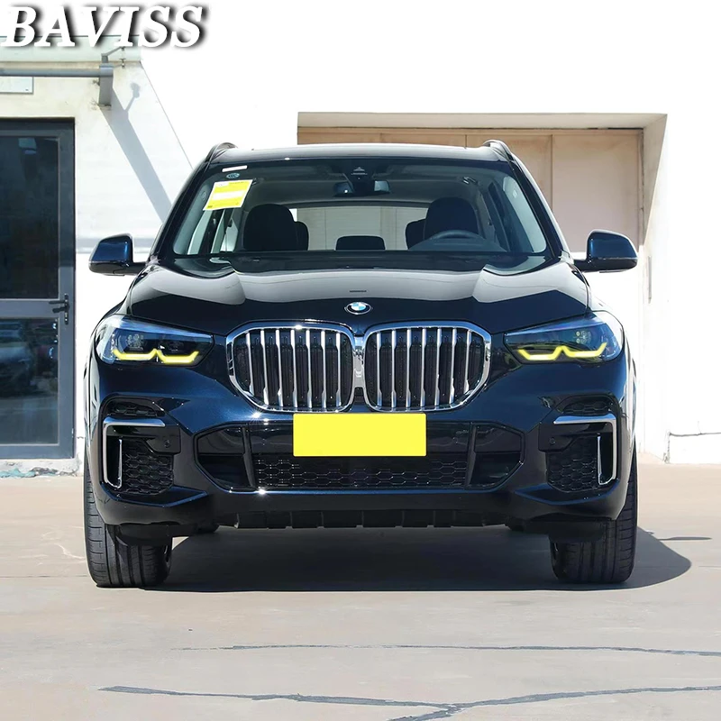 CSL NO RGB Yellow Blue Red Angel Eyes DRL For BMW X5 G05 X6 G06 2019-2021 LED Headlight Non Laser Daytime Running Light