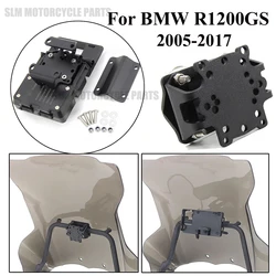 Motorcycle Navigation Bracket Mobile Phone GPS Plate Bracket Support Phone Holder For BMW R 1200 GS R 1200GS Adventure 2005-2017