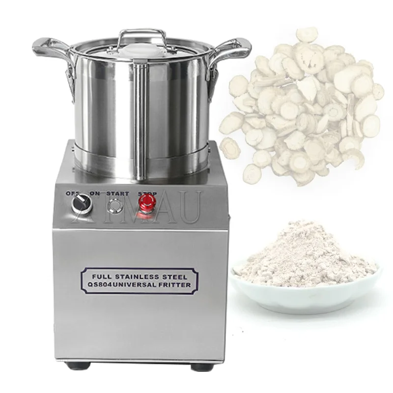 

370W Bowl Cutter Chopper For Food High Speed Meat Mincer Chili Onion Ginger Vegetable Cutting Machine