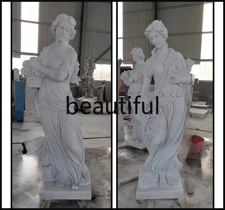 

Stone carving, stone marble carving, European style, marble, sculpture, garden landscape ornament