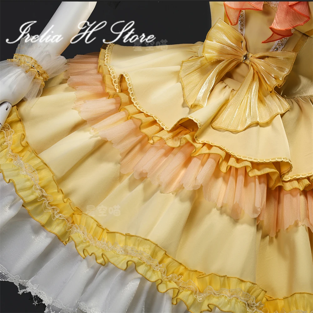 Irelia H Puella Magi Madoka Magica Tomoe Mami أزياء تنكرية للنساء لوليتا فساتين نسائية للهالوين أزياء أنيمي