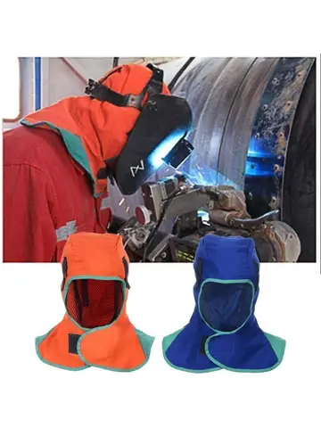 Cotton Flame-retardant Shawl Hat Cut/Scratch/Heat Dustproof Argon Arc Welding Special Protective Match Various of Welding Helmet