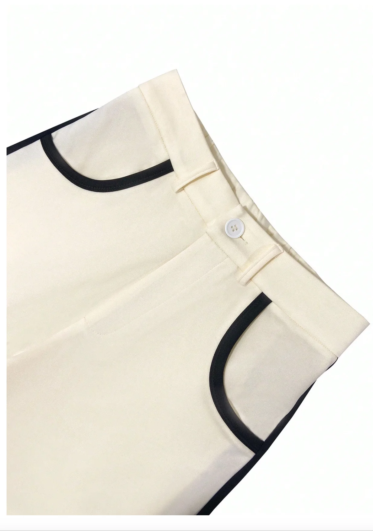 Elegante, modische Freizeit- und Outdoor-Sport-Hose für Damen, schlank geschnitten, vielseitig einsetzbar, im koreanischen und europäischen Stil (ohne Gürtel) – Detail 6