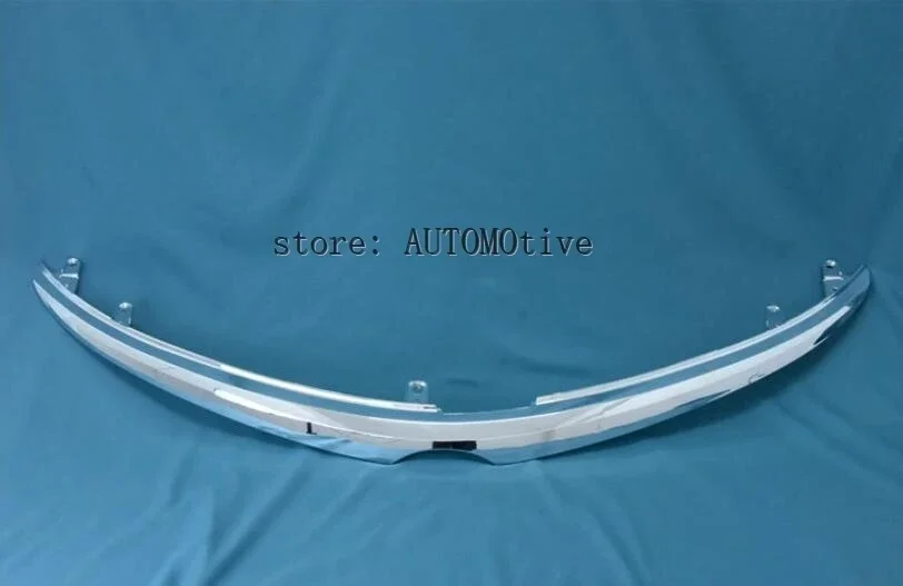 Car Cover Middle Trim ABS Chrome Front Racing Grid Grill Grille Molding Stick Frame For Toyota Vios/Yaris Sedan 2014 2015 2016