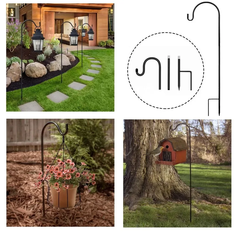 

Новый кронштейн-подставка, овчарка, садовый колышек, вешалка, крючок для рукоделия, аксессуары для фонарей, садовый декор, подставка для растений, уличная подставка