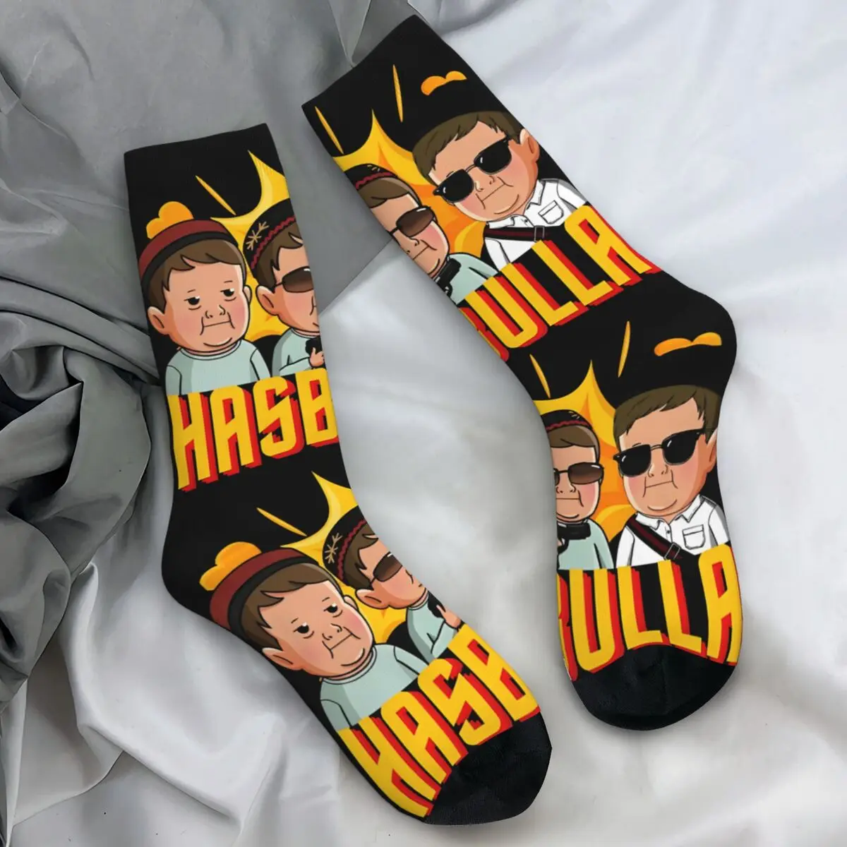 Hasbulla Socks Winter conor mcgregor Stockings Modern Men Warm Soft Socks Graphic Running Anti Slip Socks