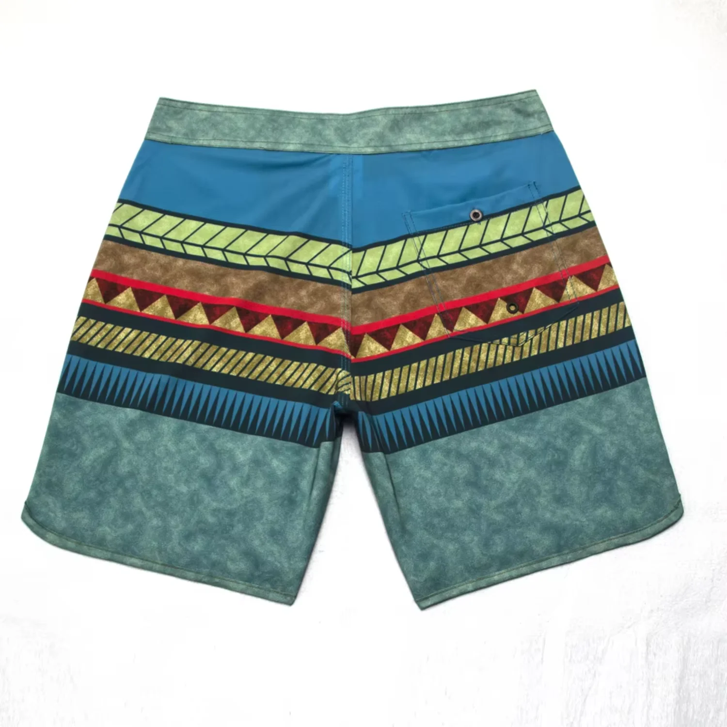 Bohemia Resort Style Men's  Stretch Beach Shorts Quick-dry Waterproof Breathable Thin Male Surf Swim Trunk Bermuda