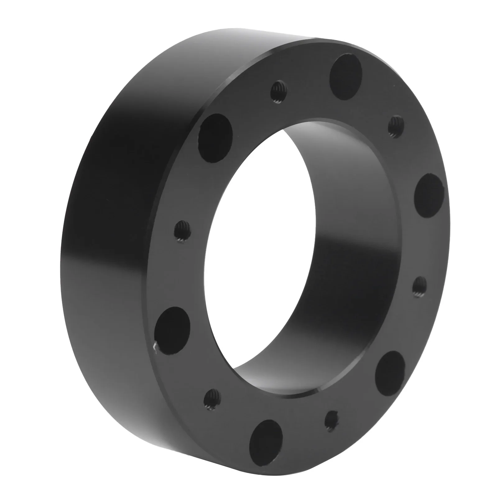 Steering Wheel Hub Adapter 1in Steering Wheel Spacer 6‑Hole Hub Aluminum Alloy Heighten Increased Pad Adapter