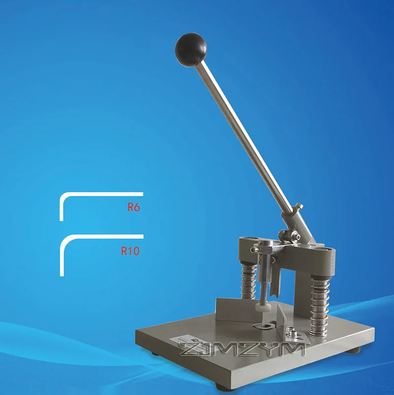 Manual Corner Cutting Machine ,R6 R10 Thickness Heavy Duty Paper Corner Cutter Punch Steel Metal Commercial Cut Rounding Machine