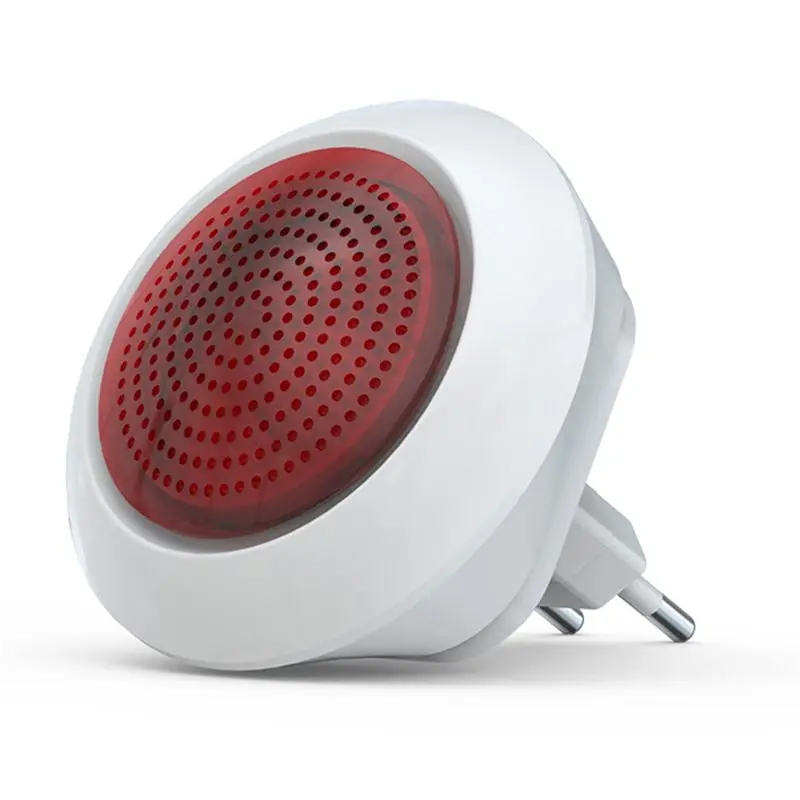 24-Hour Delivery Tuya Sound Light Sensor Built-In 100DB Siren Alarm Linkage Security Protection Control Via Smartlife APP Zigbee