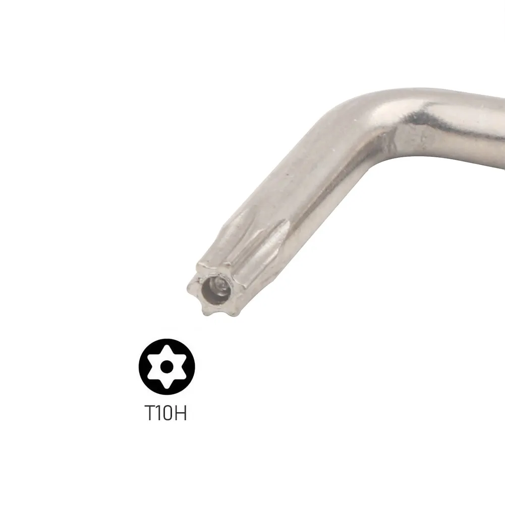 2Pcs T8 T10 Torx Security Screwdriver Compatible, L-Shape Small Torx Key Bit Wrench with Xbox One 360 Series X S PS5 PS4 Repair