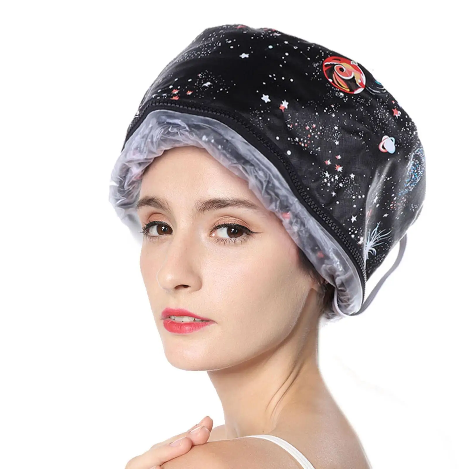 9 Levels Electric Heating Hair Care Hat Thermal Mask Oil Cap for Hot Oil Treatment Hair Care SPA - EU 220V